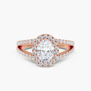 Engagement Ring - Rose Gold, Oval