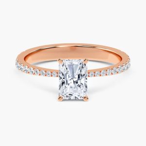 Engagement Ring - Rose Gold, Radian